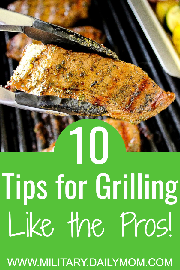 Ten Tips For Grilling Like A Professional