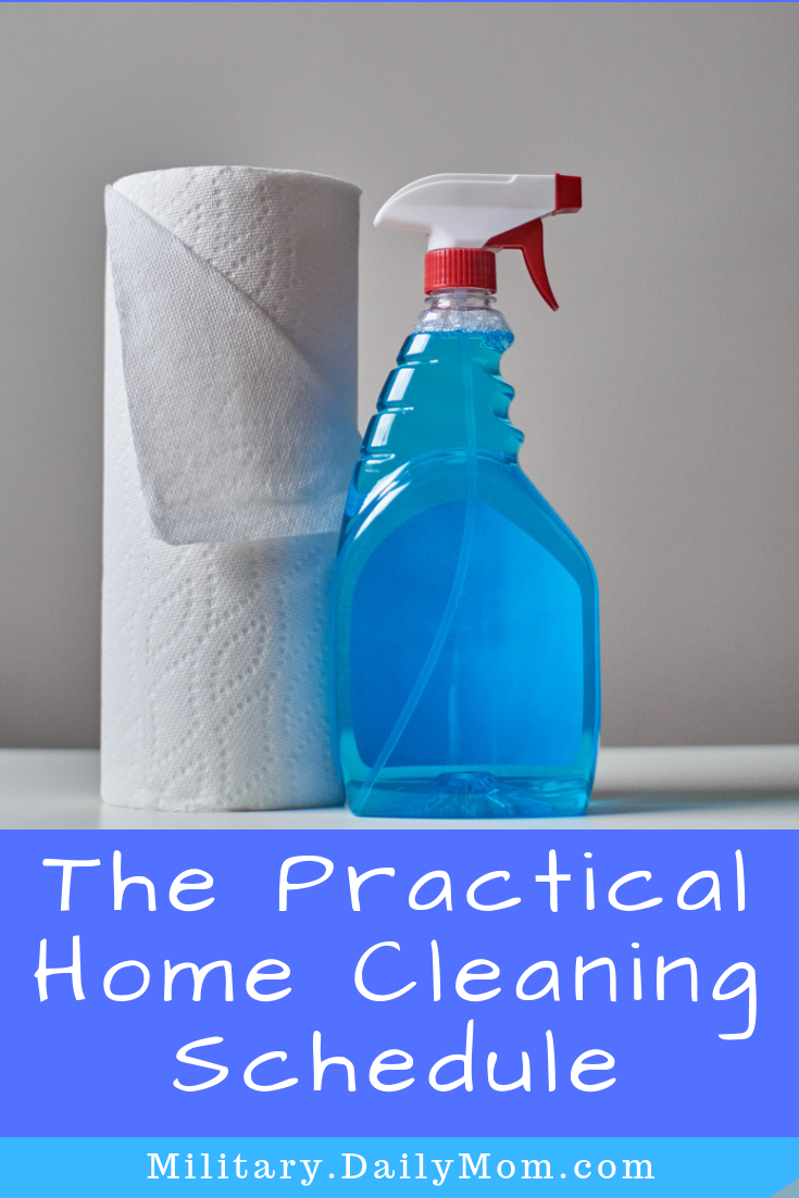 The Practical Home Cleaning Schedule
