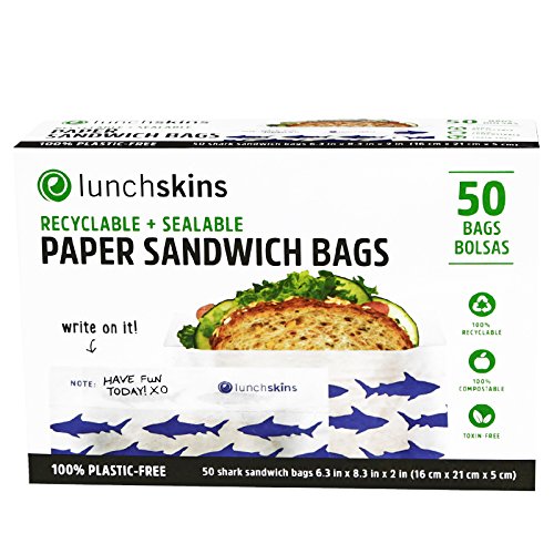 Green Kitchen Lunchskins Paper Sandwich Bags