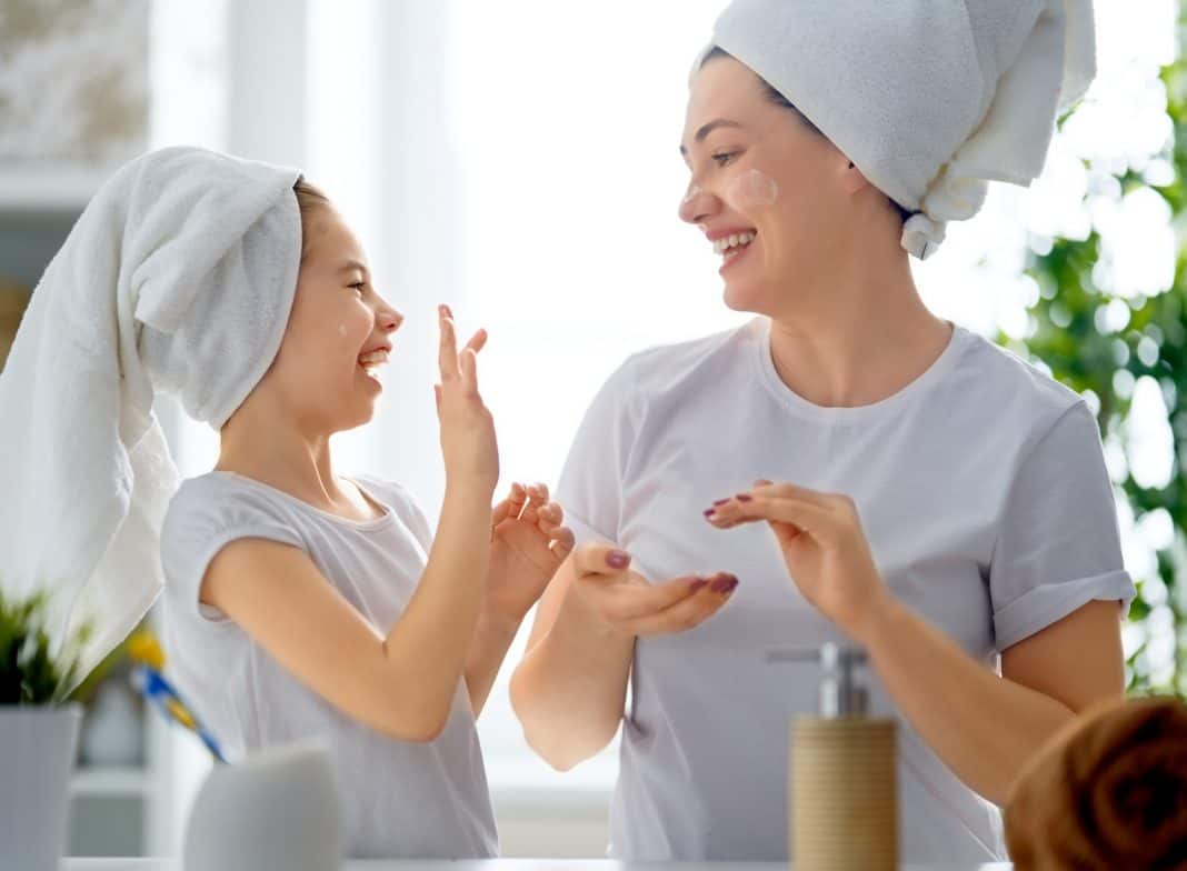 How To Use Your Own Skin Care Routine To Teach Your Daughter About Healthy Beauty Regimens
