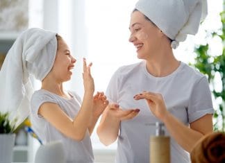 How To Use Your Own Skin Care Routine To Teach Your Daughter About Healthy Beauty Regimens