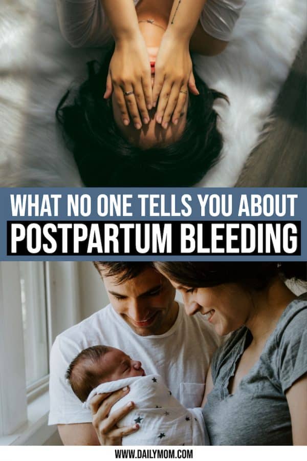 Everything You Need To Know About Postpartum Bleeding