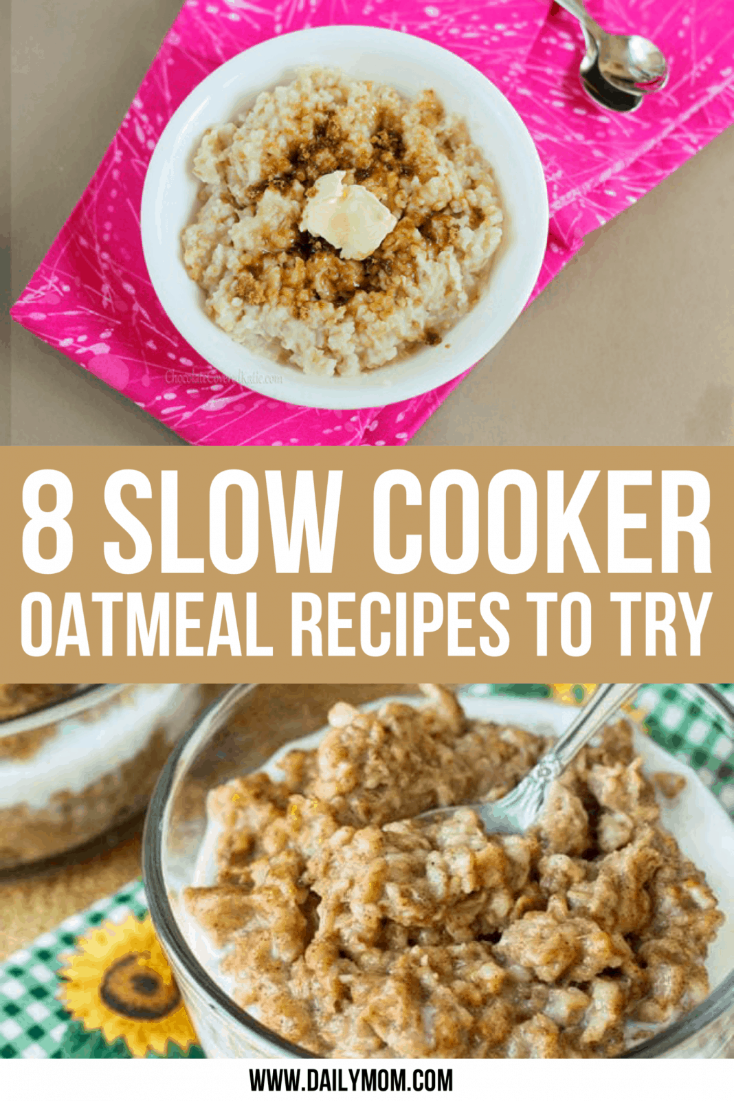 How To Make 8 Slow Cooker Oatmeal Recipes To Try How To Make Slow Cooker Oatmeal – 8 Recipes To Try