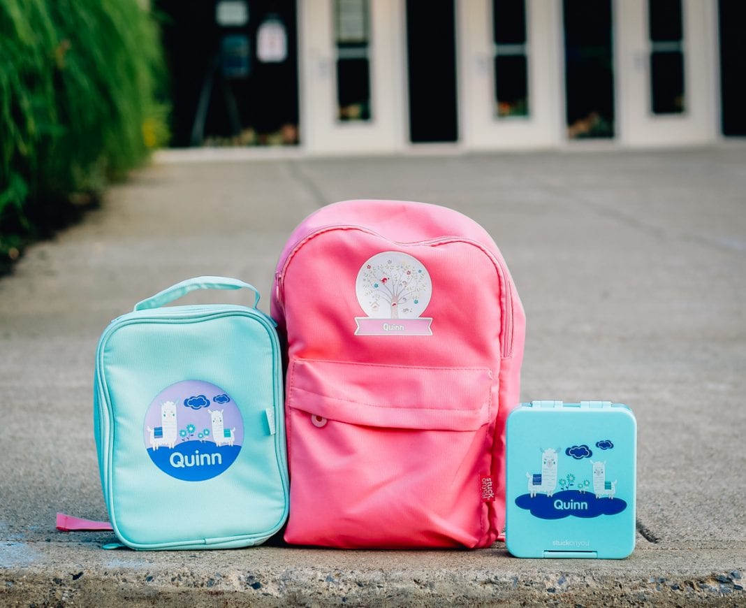 5 Steps To Getting Your Kids Pumped For Back To School With Stuck On You 5 Steps To Getting Your Kids Pumped For Back To School With Personalized School Supplies From Stuck On You