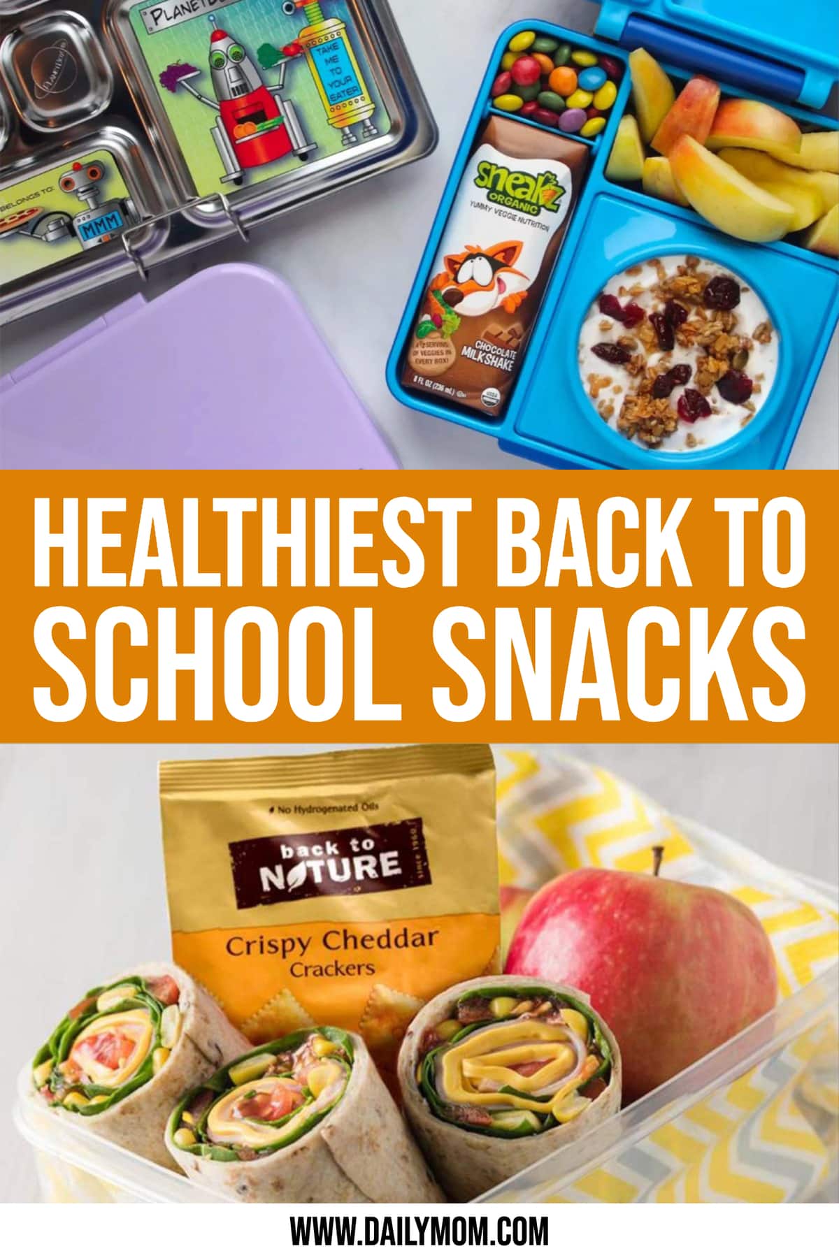 Healthy School Snacks (for kindergarten and beyond) - MJ and Hungryman