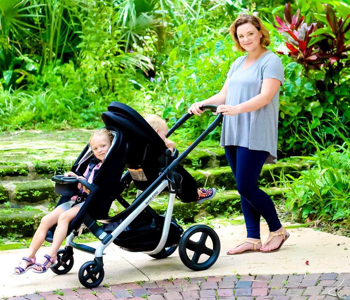 Daily Mom Parent Portal Double Stroller For Infant And Toddler Use