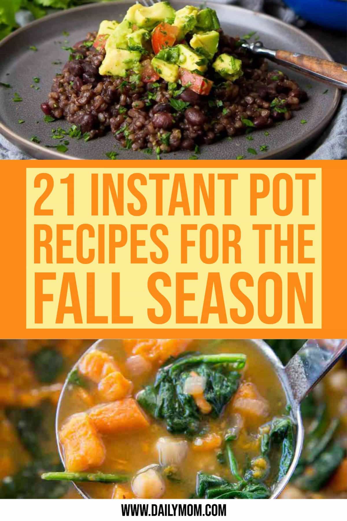 21 Healthy Instant Pot Recipes For Quick Autumn Meals