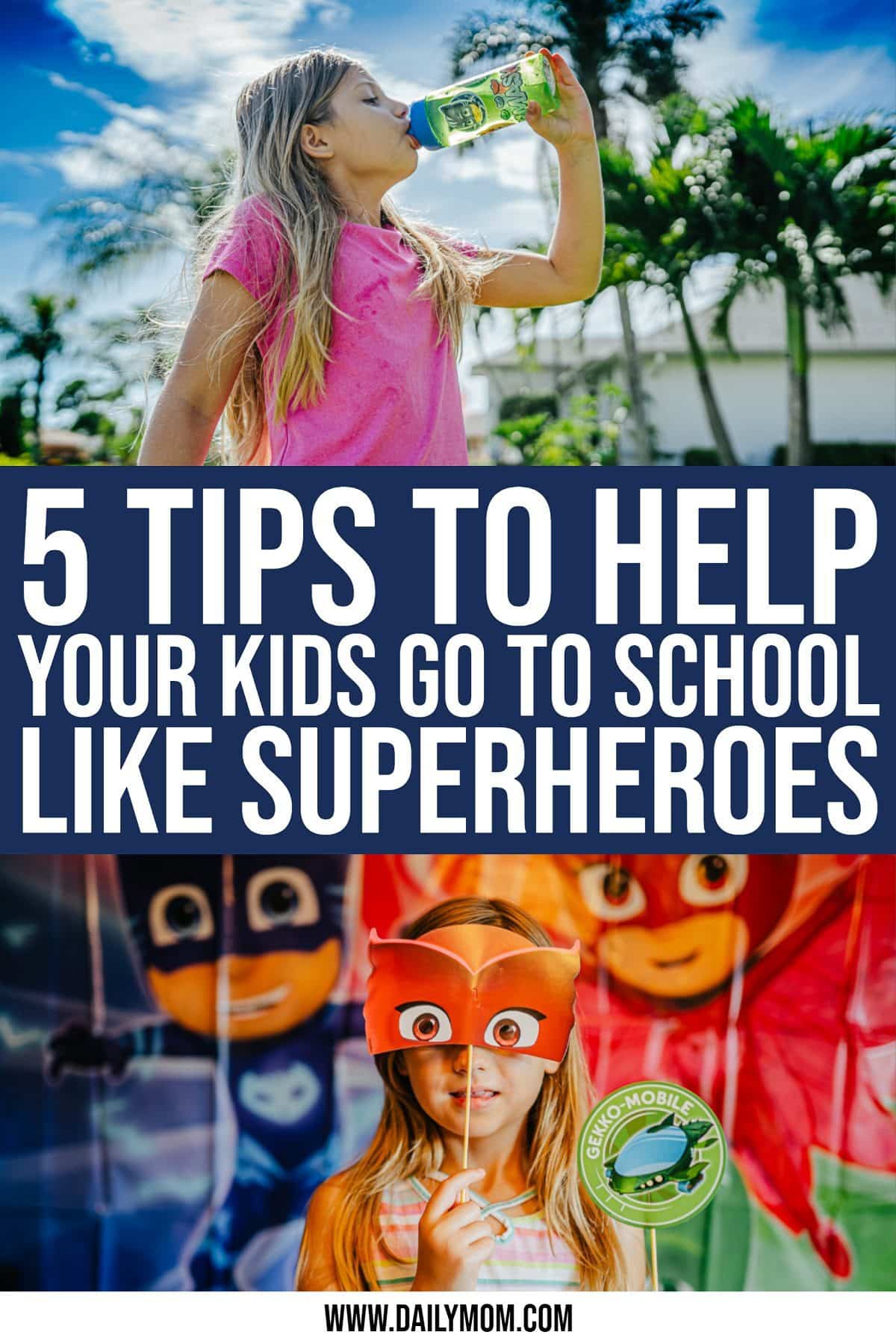 5 Tips To Help Your Preschooler Go To School Feeling Like A Superhero