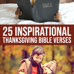 25 Inspirational Thanksgiving Bible Verses