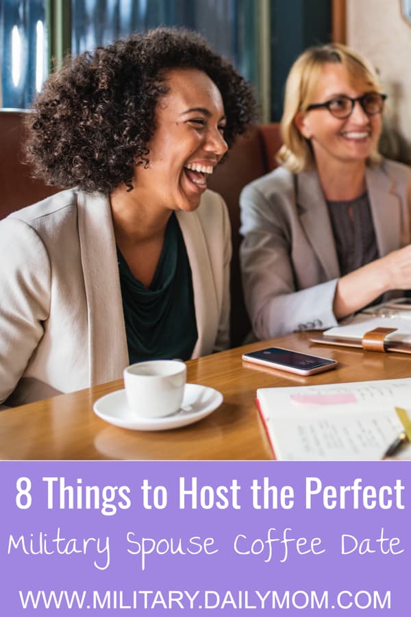 8 Things You Need To Host The Best Military Spouse Coffee Date