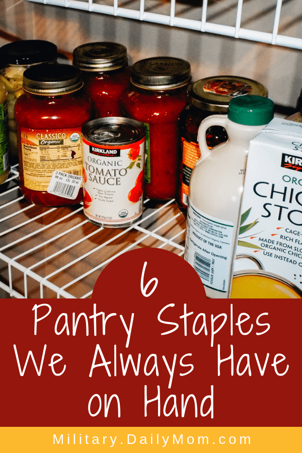 Pantry Staples We Always Have On Hand