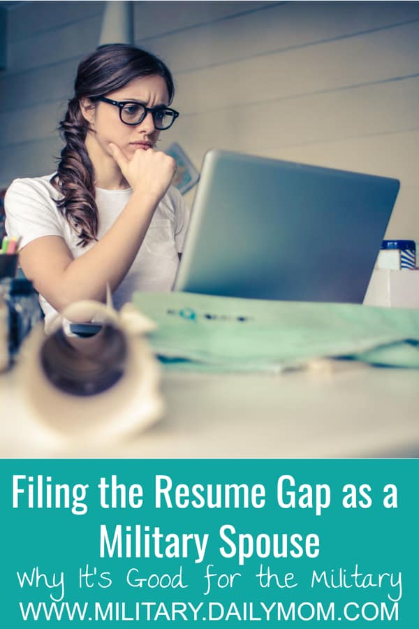 Why Closing The Resume Gap For Military Spouses Is Good For The Military