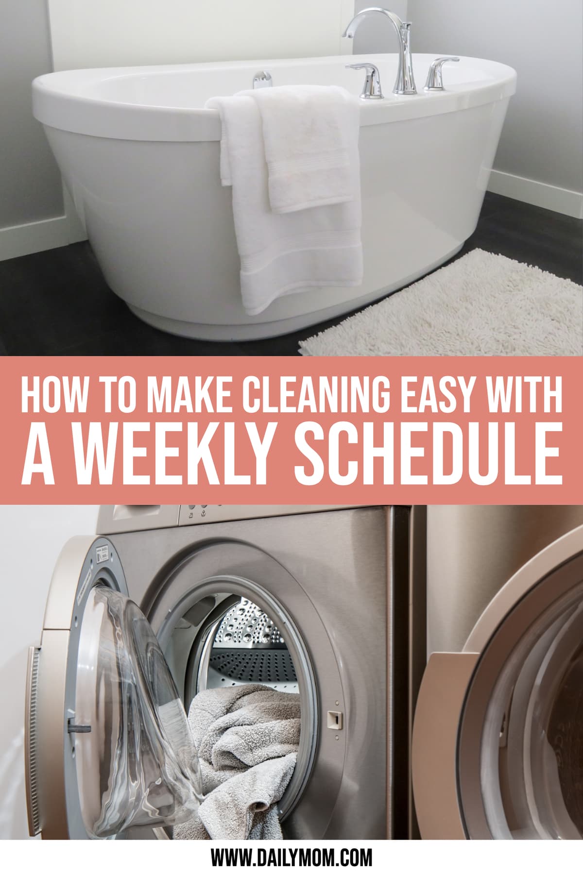 House Cleaning Tips And A Weekly Schedule For The Family