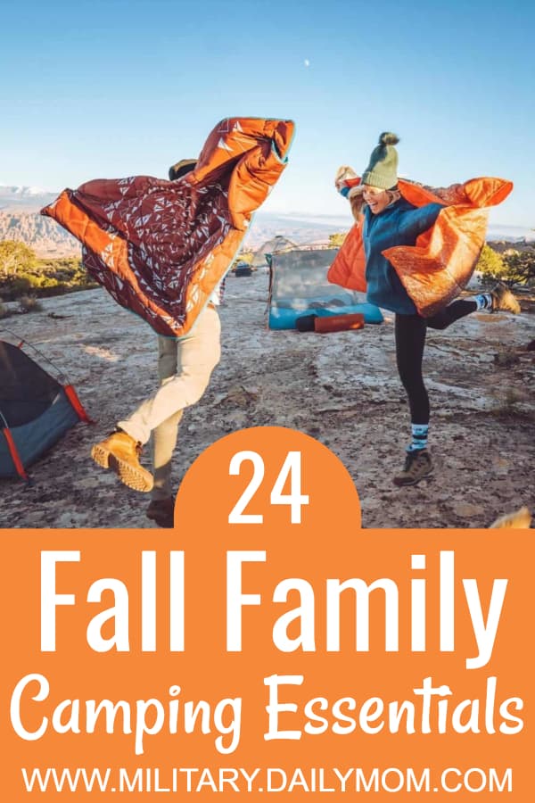 24 Fall Family Camping Essentials