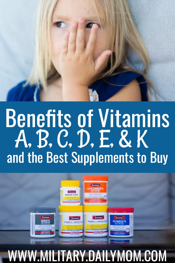 The Benefits Of Vitamins A, B, C, D, E, K And Why You Should Have Them On Stock This Fall