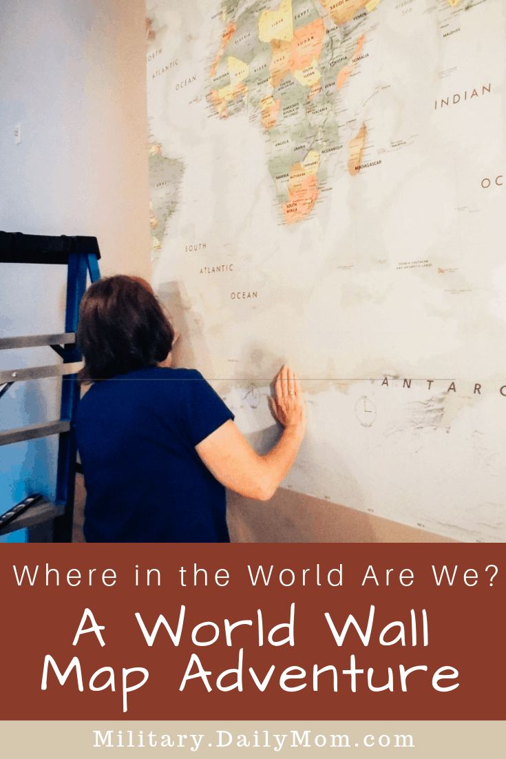 Where In The World Are We A World Wall Map Adventure