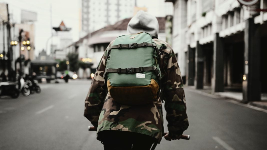 camo bag