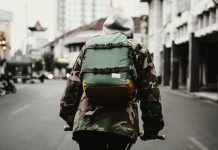 camo bag