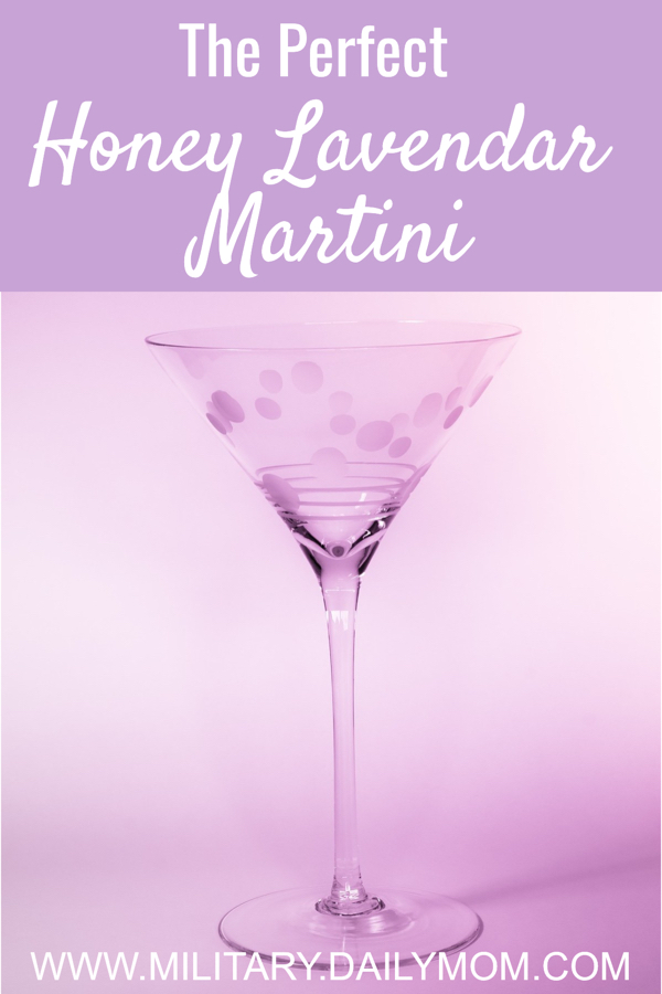 How To Mix The Perfect Honey Lavender Martini
