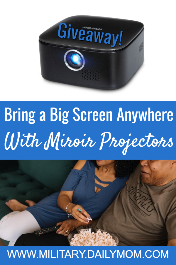 Bring A Big Screen Everywhere (Including Deployment) With A Miroir Projector + Win One For Yourself