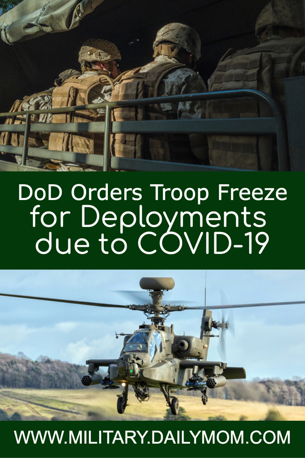 “Overseas Troop Movement Freeze Due To Covid-19 For 60 Days” Says Military