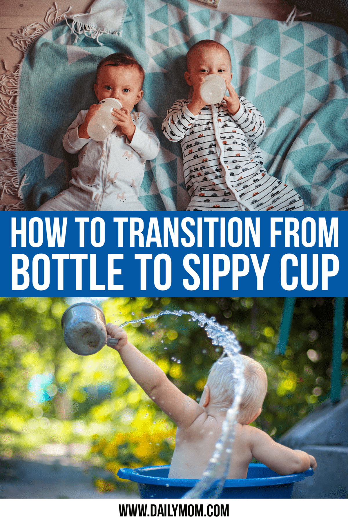 Dropping The Bottle And Transitioning To A Sippy Cup
