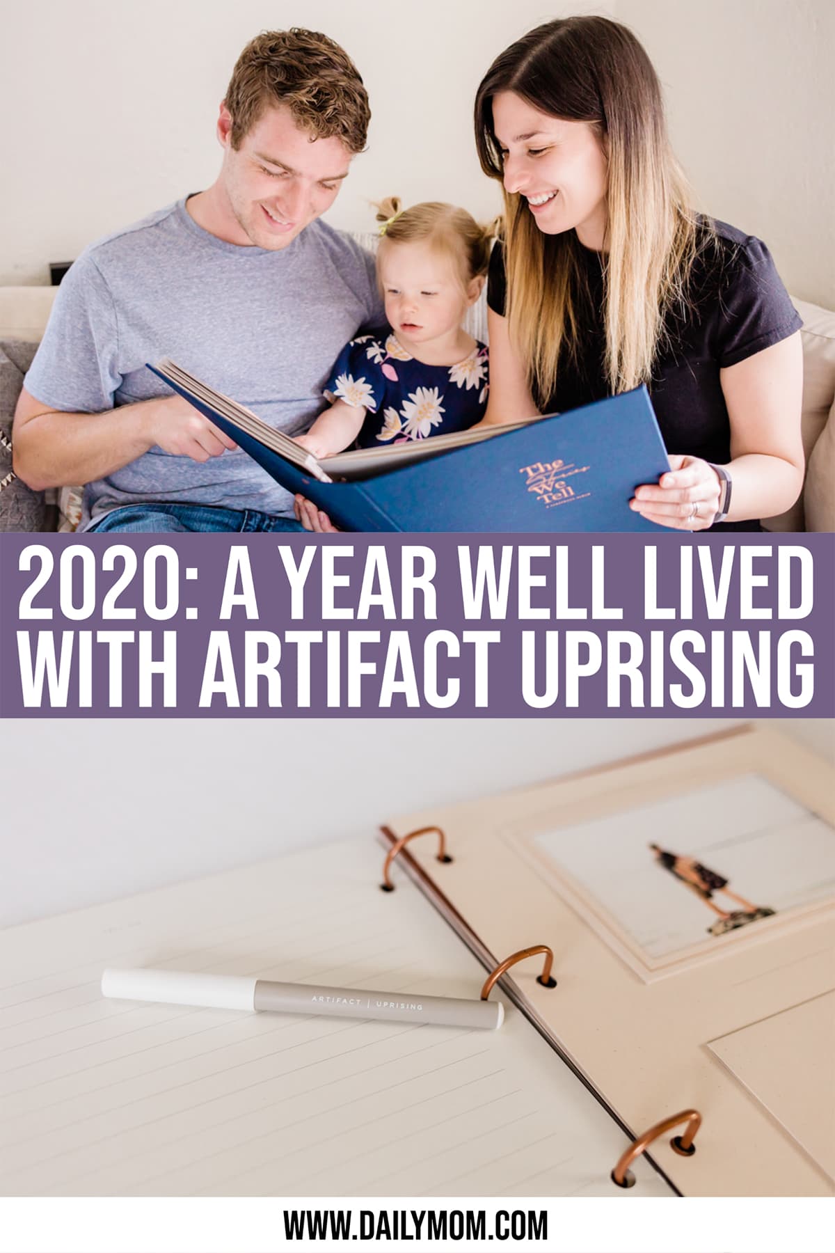 Artifact Uprisings Scrapbook Album: Make 2020 A Year Well Lived!