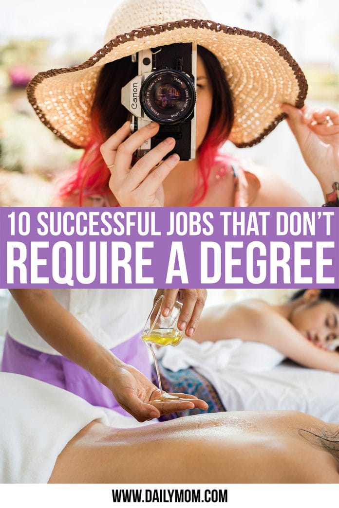 10 Profitable Jobs That Don’t Require A Degree