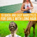 10 Quick And Easy Hairstyles For Girls With Long Hair