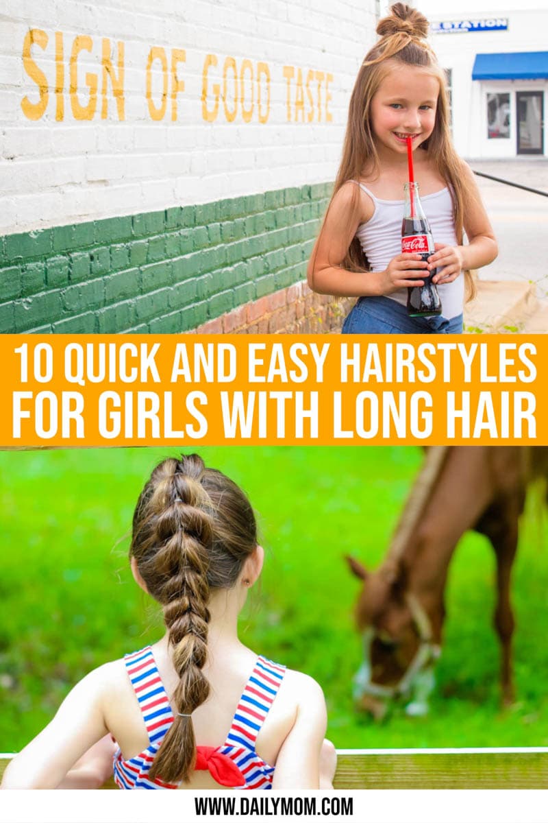 10 Quick And Easy Hairstyles For Girls With Long Hair