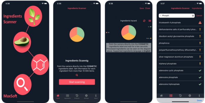 Health Apps To Screen Everyday Items For Harmful Ingredients