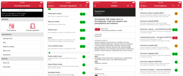 Health Apps To Screen Everyday Items For Harmful Ingredients