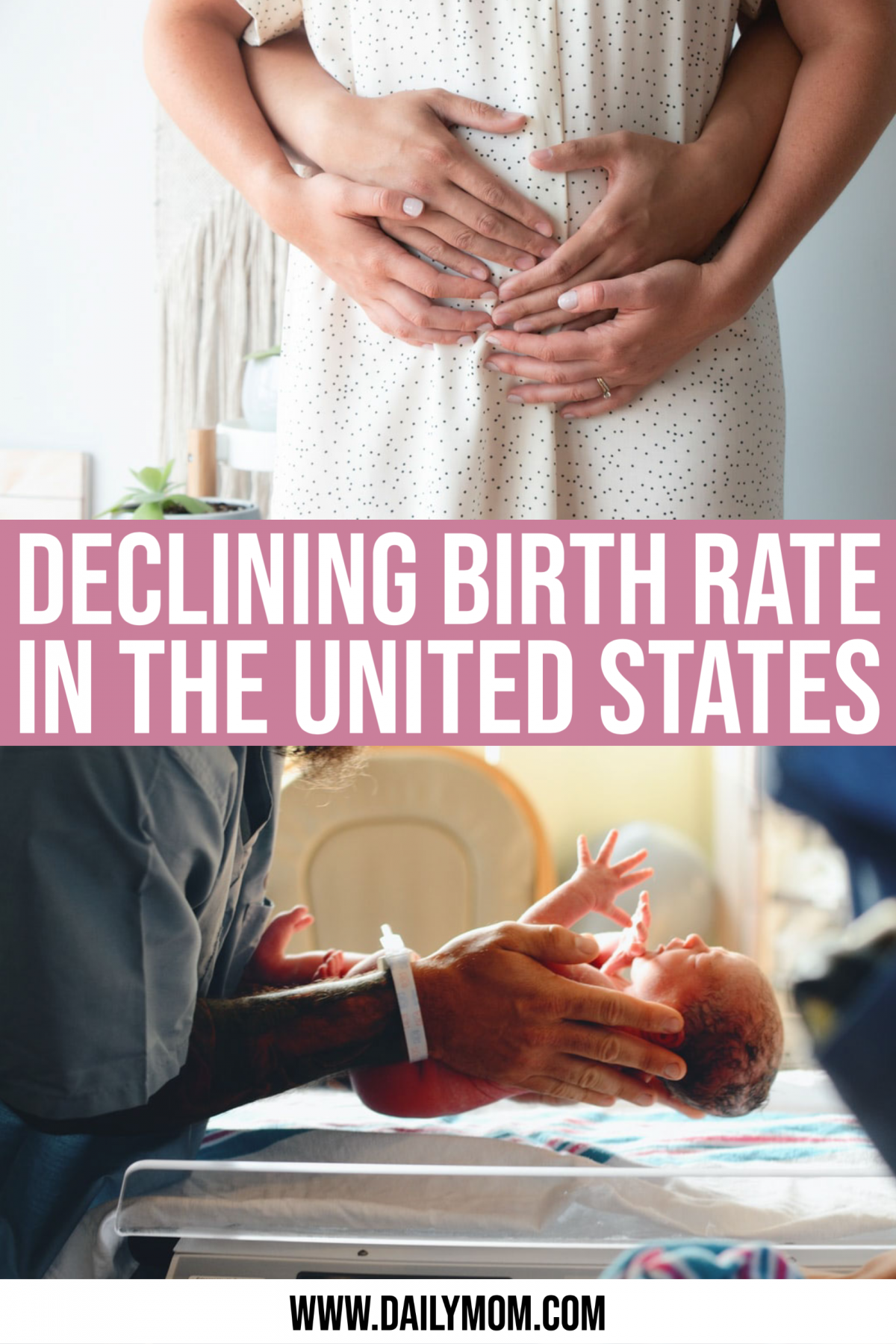 500,000 Less? Declining Birth Rate In The United States