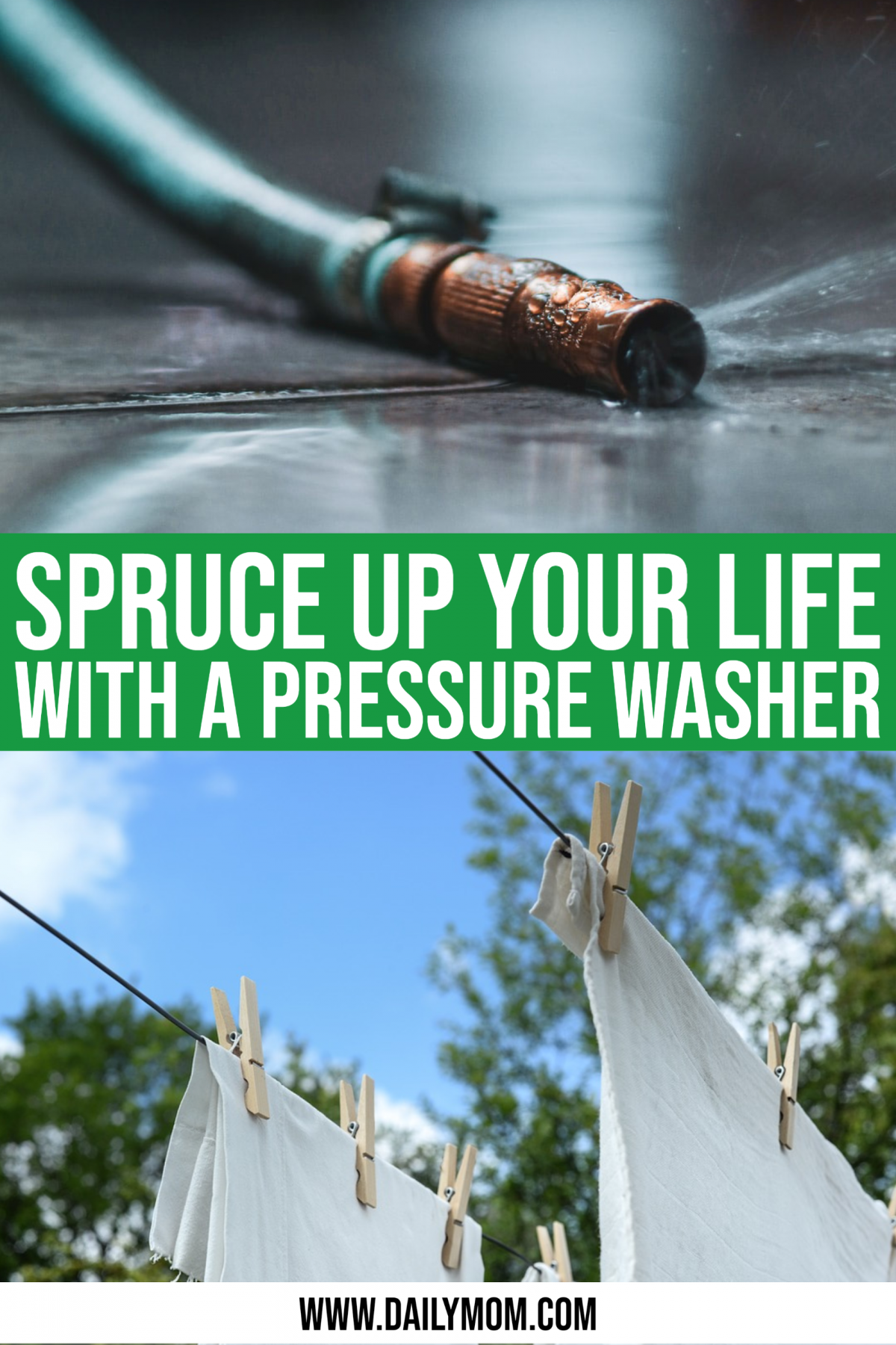 3 Ways To Spruce Up Your Space Using A Pressure Washer