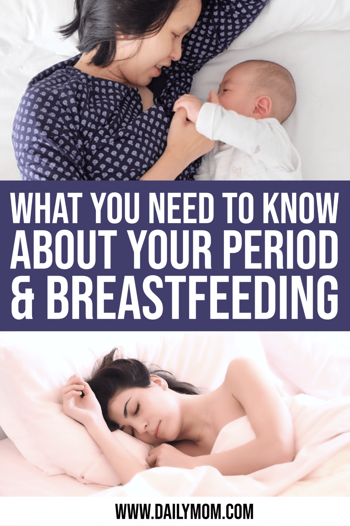 Breastfeeding while discount on period