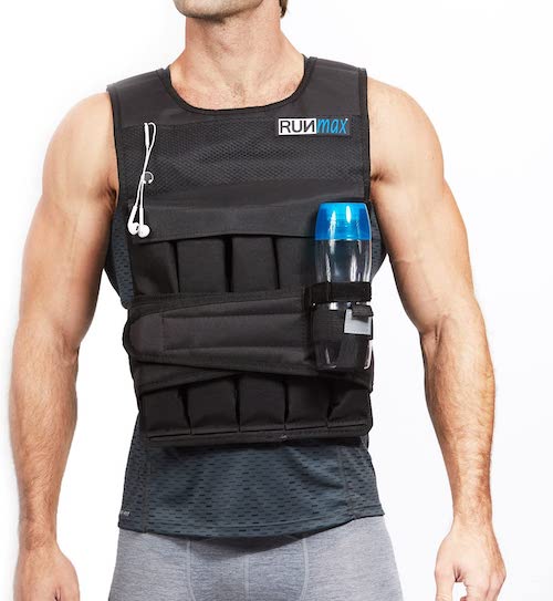 Weight Vest 12-20 LBS Workout Equipment Body Weighted Vest for Men