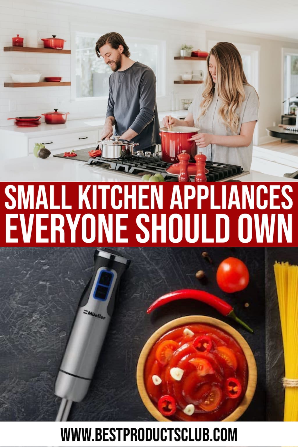 Small Kitchen Appliances for Couples Who Love To Cook Together