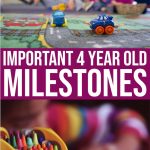 Important 4 Year Old Milestones
