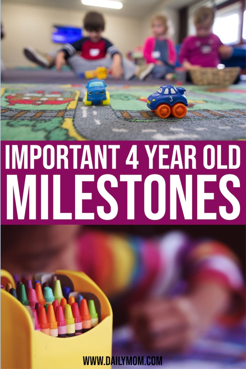 Important 4 Year Old Milestones