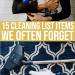 The Forgotten 15 Item Cleaning List To Check Off For Any Season