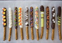Easy Halloween Treatsdessert Halloween Pretzels 6