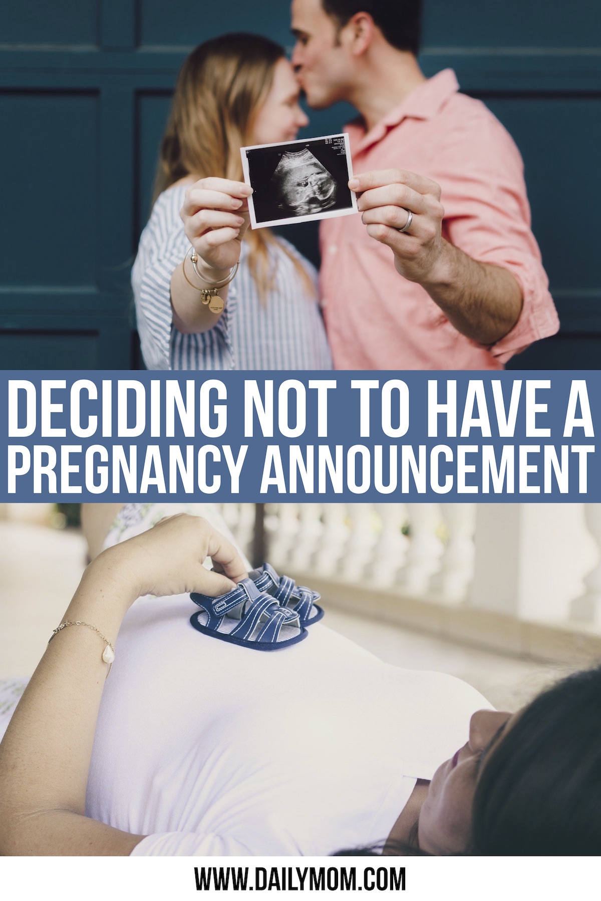 Deciding Not To Have A Huge Pregnancy Announcement