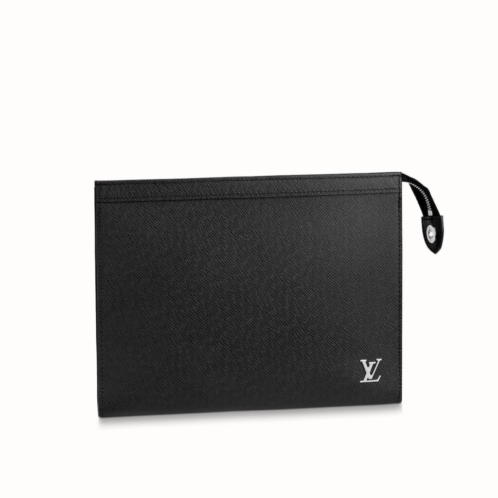 Louis Vuitton Men's Off-White Monogram Empreinte LV Initials Shape
