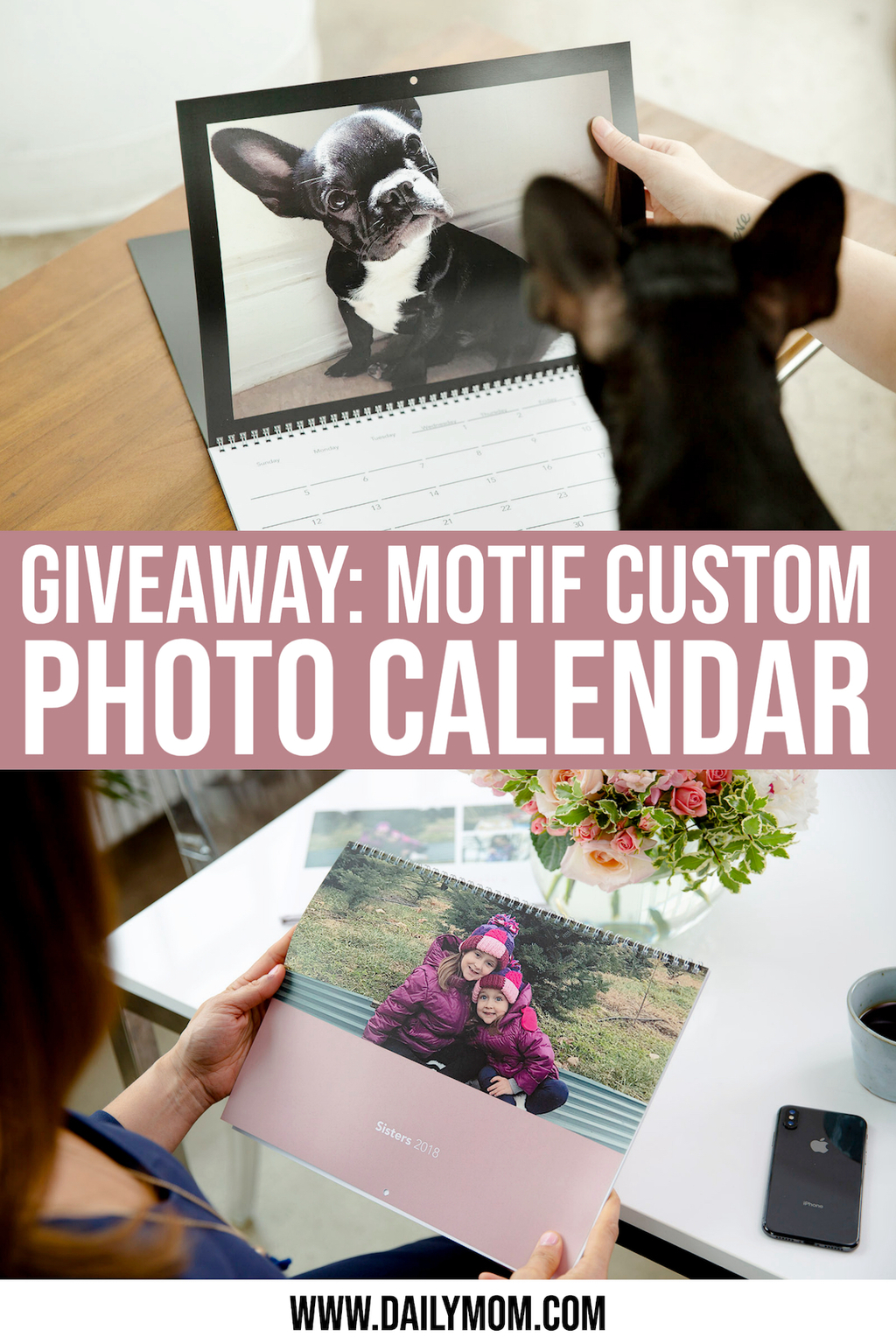 2 Winners Will Win A Print Custom Calendar: Motif Giveaway!