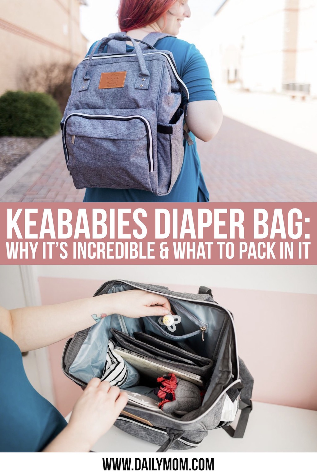 Keababies: The Best Diaper Bag With 3 Essential Items You’ll Need