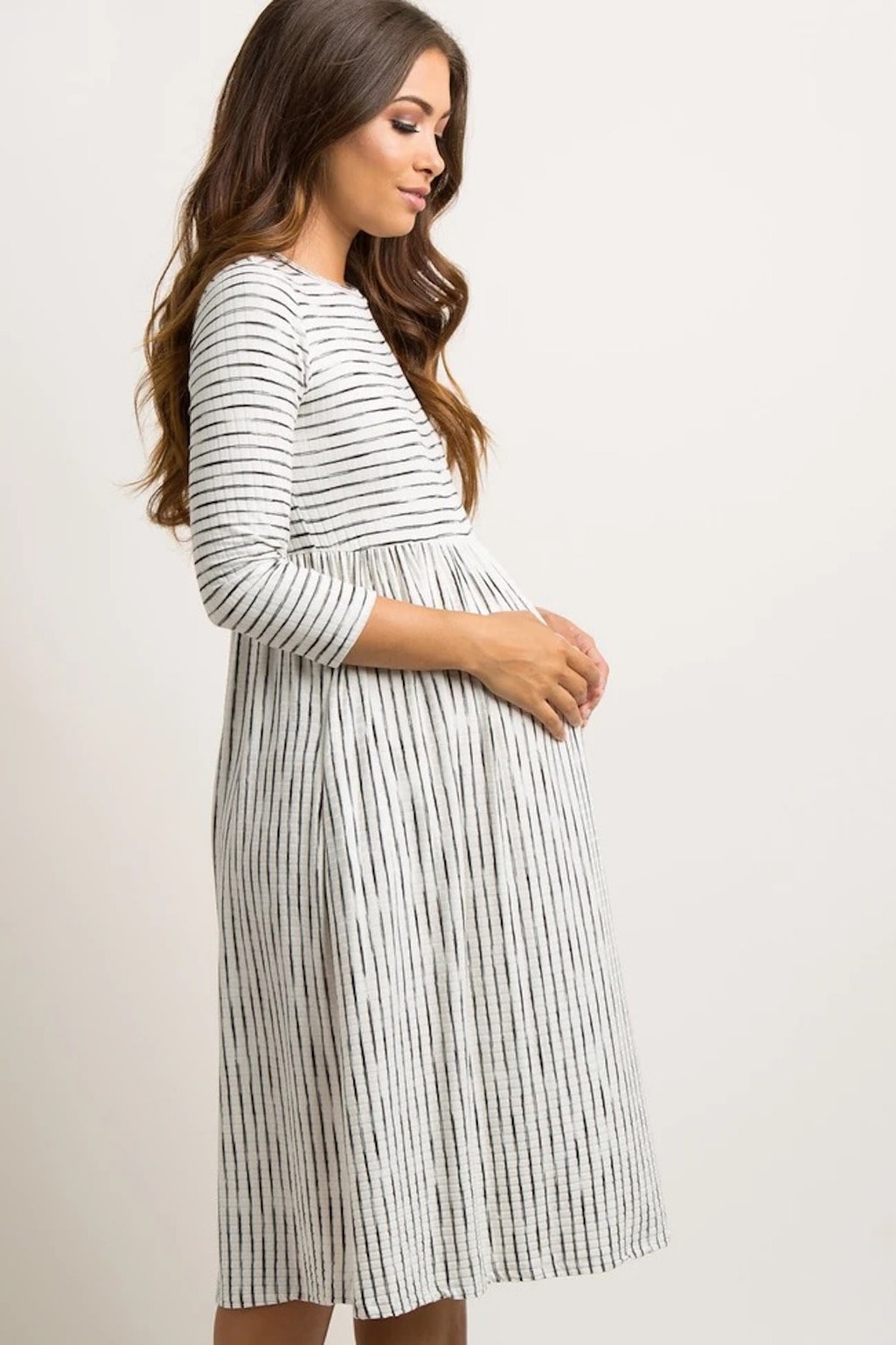 cute summer maternity dresses Adorel Dress Midi Ruffle V-Neck Flowy Smocked Empire Waist Casual Pregnant Outfit Baby Shower Green Leopard Print S at Amazon Women's Clothing store Our store provides within 30 days Free Return and Refund serviceComplete product 68 Cute Summer Maternity Clothes