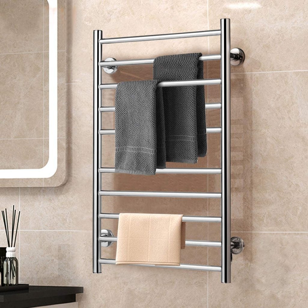  GaoF Towel Heaters for Bathroom Electric Towel Rack Wall  Mounted Warmer Electric Drying Rack Home Bathroom Accessories Towel Dryer  Rack Bathroom Tools : Home & Kitchen