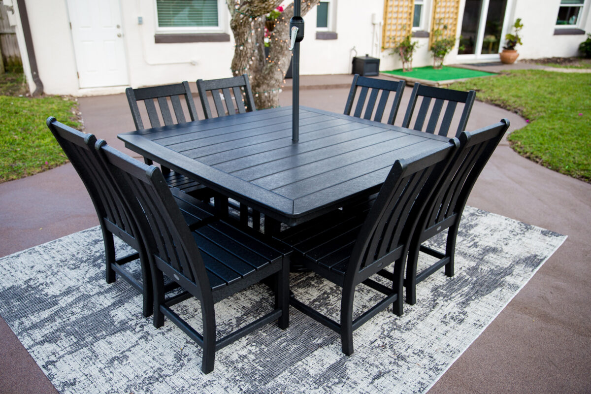 Polywood Table: Affordable & Durable Furniture Solutions For Designing Your Outdoor Patio Sanctuary With Style