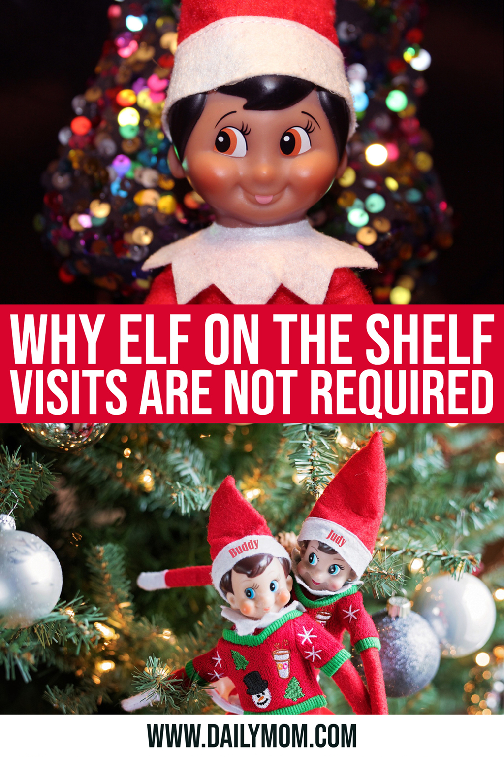 Magical Elf On The Shelf Visits Not Required