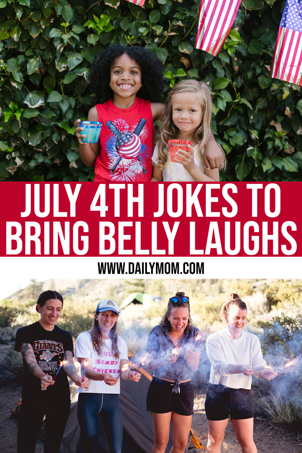 Eyebrow Raising Jokes About July 4th To Tickle Your Children’s Tummies